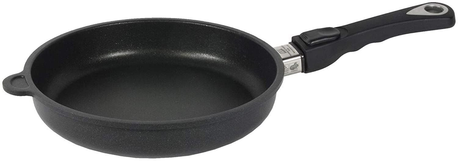 AMT Gastroguss Тиган индукционен Ø 24 см, височина 5 см, с мобилна дръжка