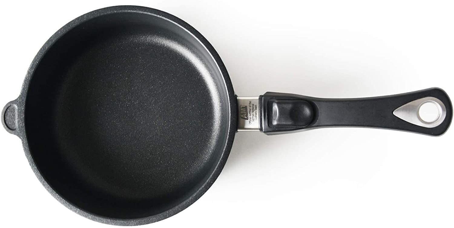 AMT Gastroguss Тиган дълбок индукционен Ø 20 см, височина 7 см, с мобилна дръжка