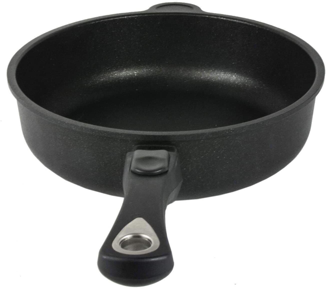 AMT Gastroguss Тиган дълбок индукционен Ø 24 см, височина 7 см, с мобилна дръжка