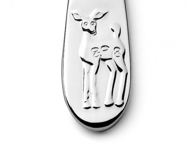 ZILVERSTAD Комплект детски прибори за хранене “Горски животни“ – 4 части