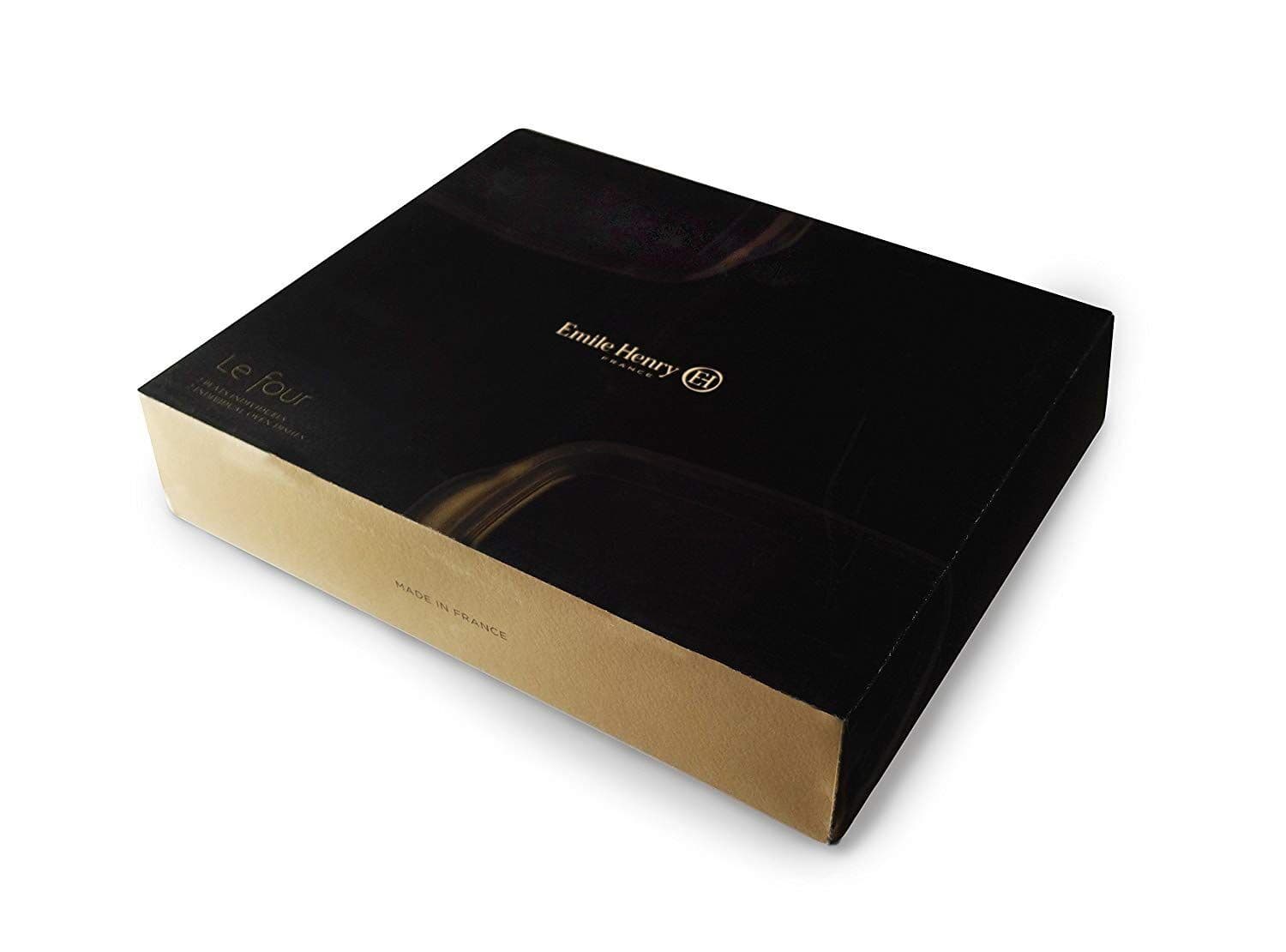 EMILE HENRY Подаръчен сет от 2 броя правоъгълни керамични форми за печене „ULTIME“ – 22 x 14,5 см – цвят екрю