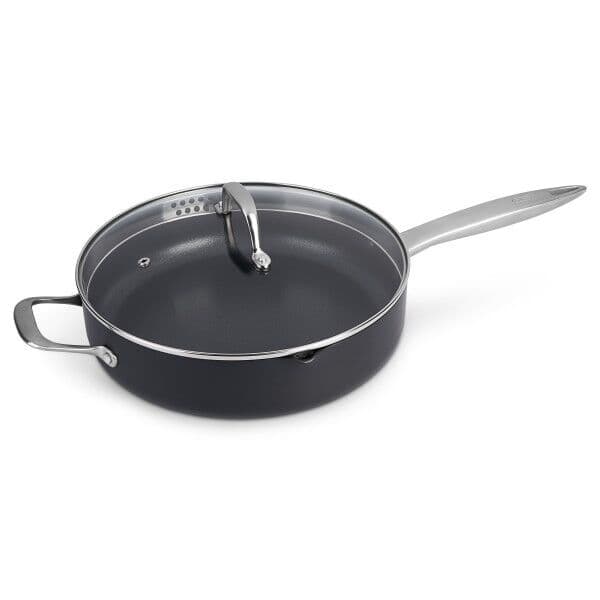 “ZYLISS COOK ULTIMATE PRO“ – Индукционен дълбок тиган – Ø 28 – със стъклен капак