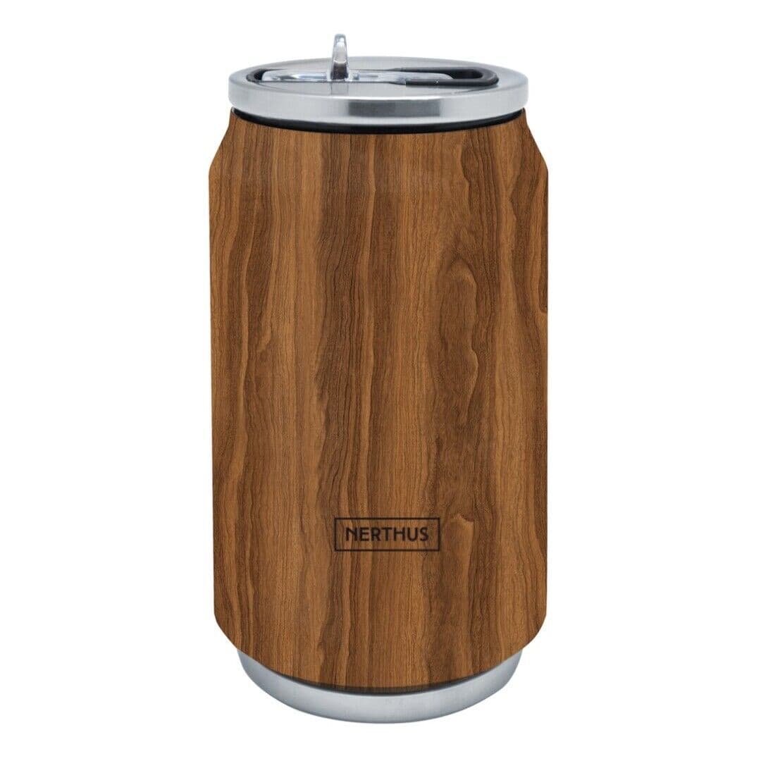 Nerthus Термос “КЕНЧЕ“ цвят “ДЪРВО“ – 330 мл.