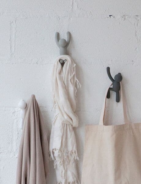 UMBRA Комплект от 3 бр закачалки за стена “BUDDY“ – 3 цвята