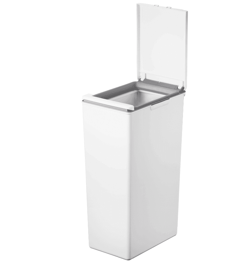 EKO Кош с TOUCH механизъм “MORANDI TOUCH“ – 40л – бял