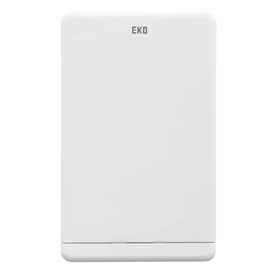 EKO Кош с TOUCH механизъм “MORANDI TOUCH“ – 40л – бял
