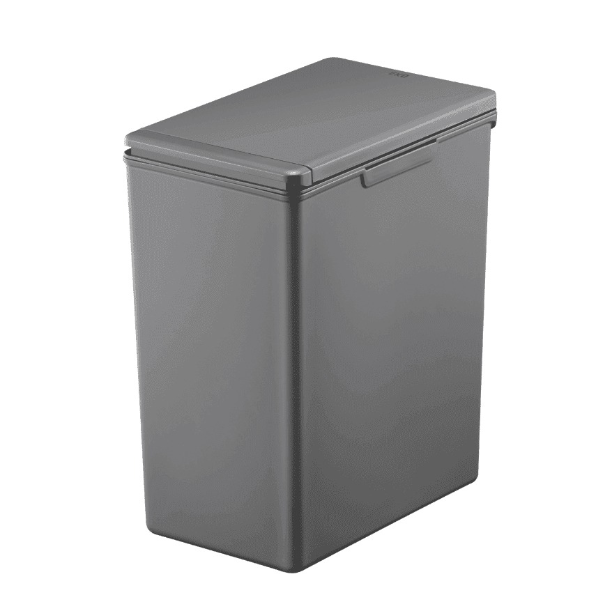 EKO Кош за отпадъци с TOUCH механизъм “MORANDI TOUCH“ - 20 л.- сив