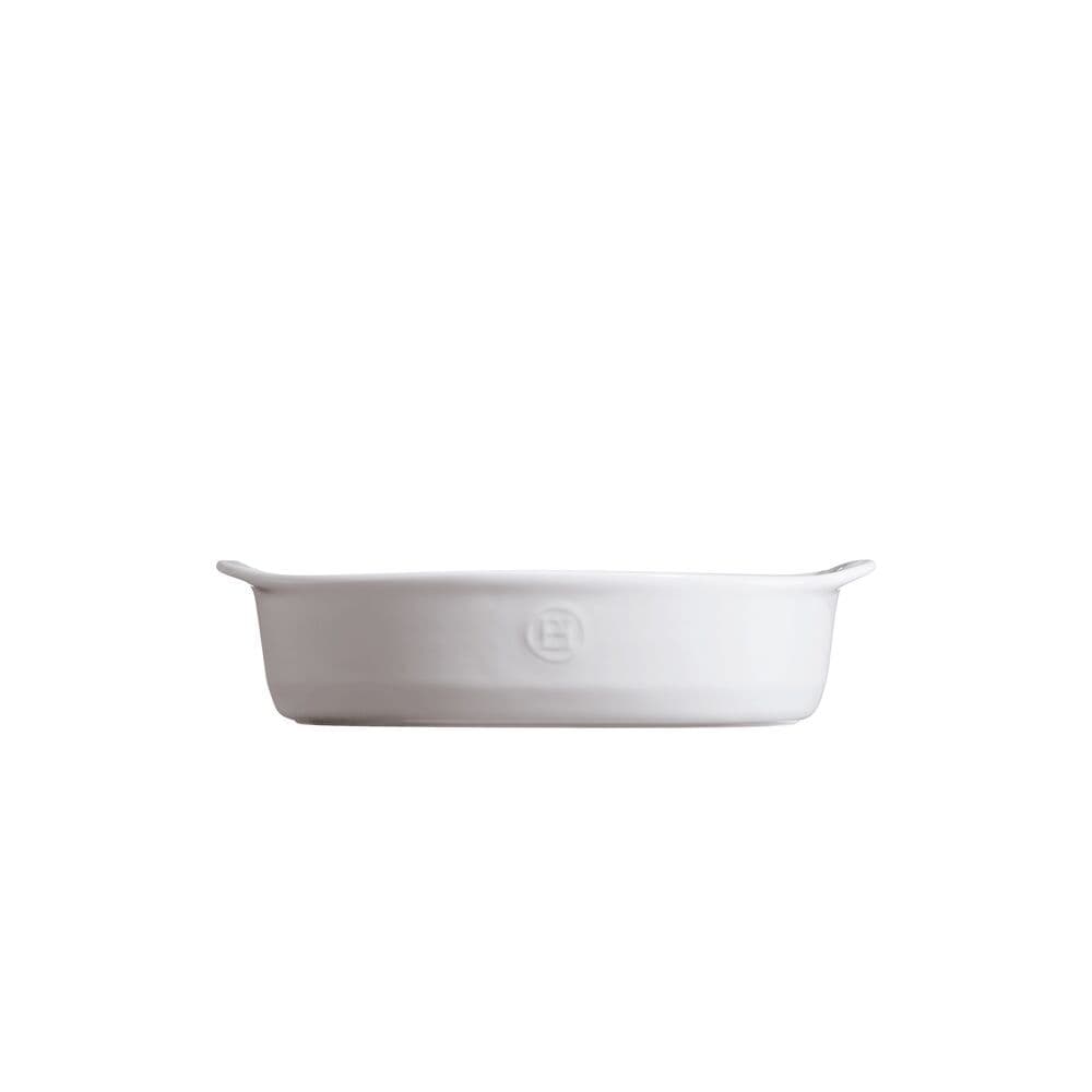 EMILE HENRY Керамична тава „SMALL OVAL OVEN DISH“ – цвят бял