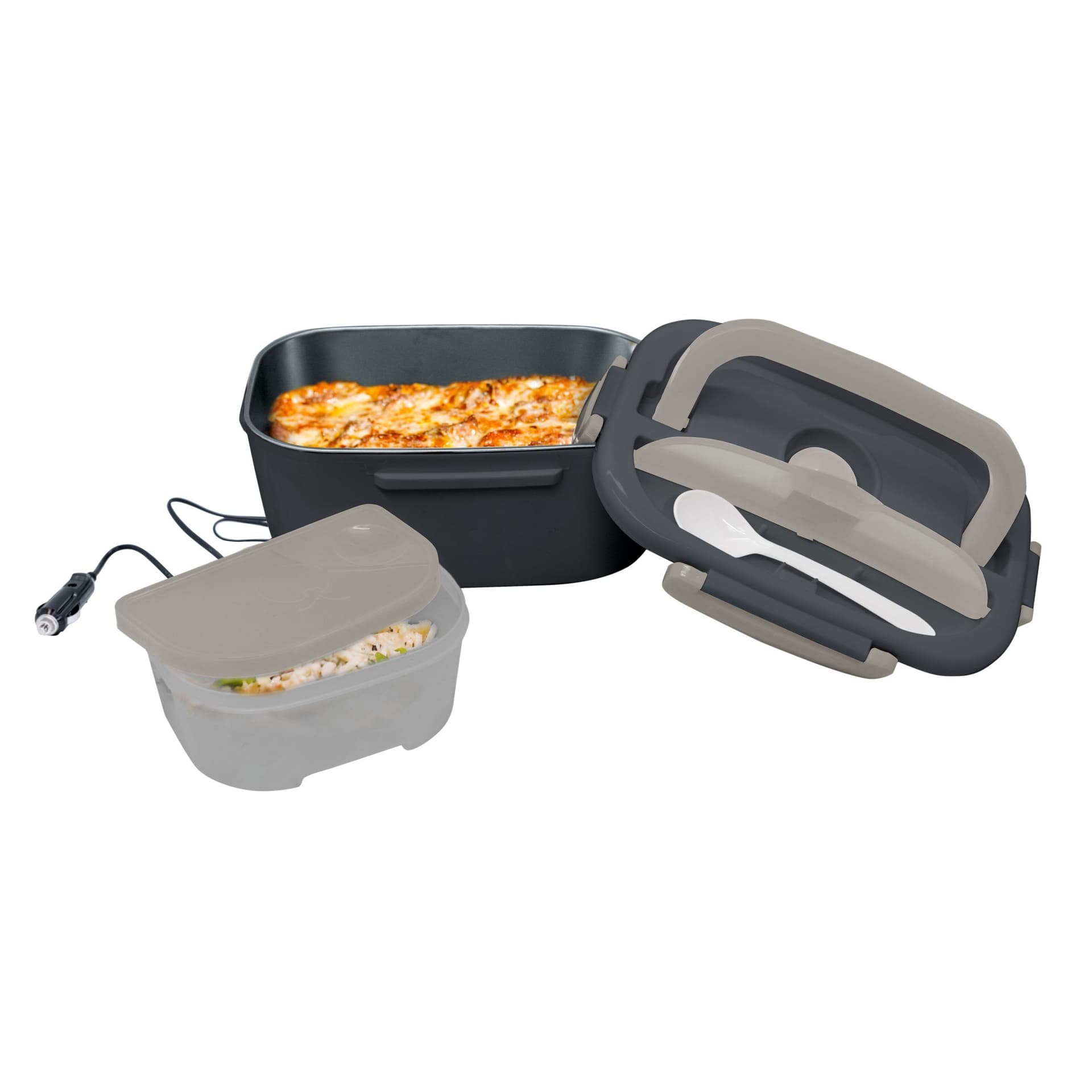 Nerthus Двойна електрическа кутия за обяд