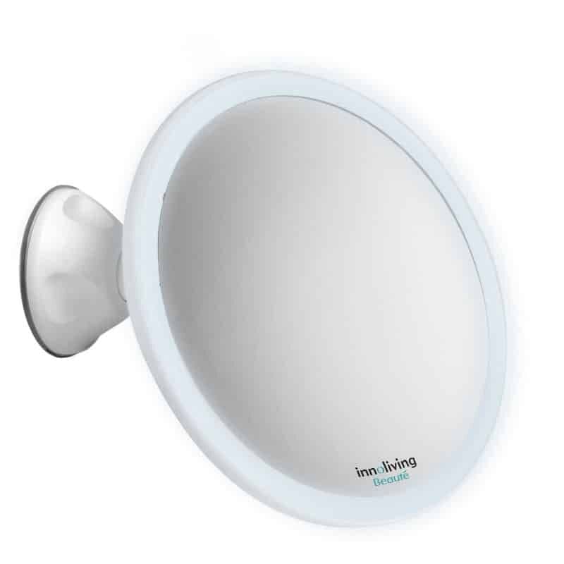 INNOLIVING Увеличително козметично огледало с LED светлина INN – 804