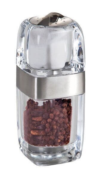 COLE & MASON Мелничка за черен пипер + солница “SEVILLE“ – 14 см.