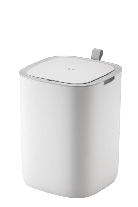 EKO Сензорен кош за отпадъци “MORANDI SMART“ – 12 литра – бял