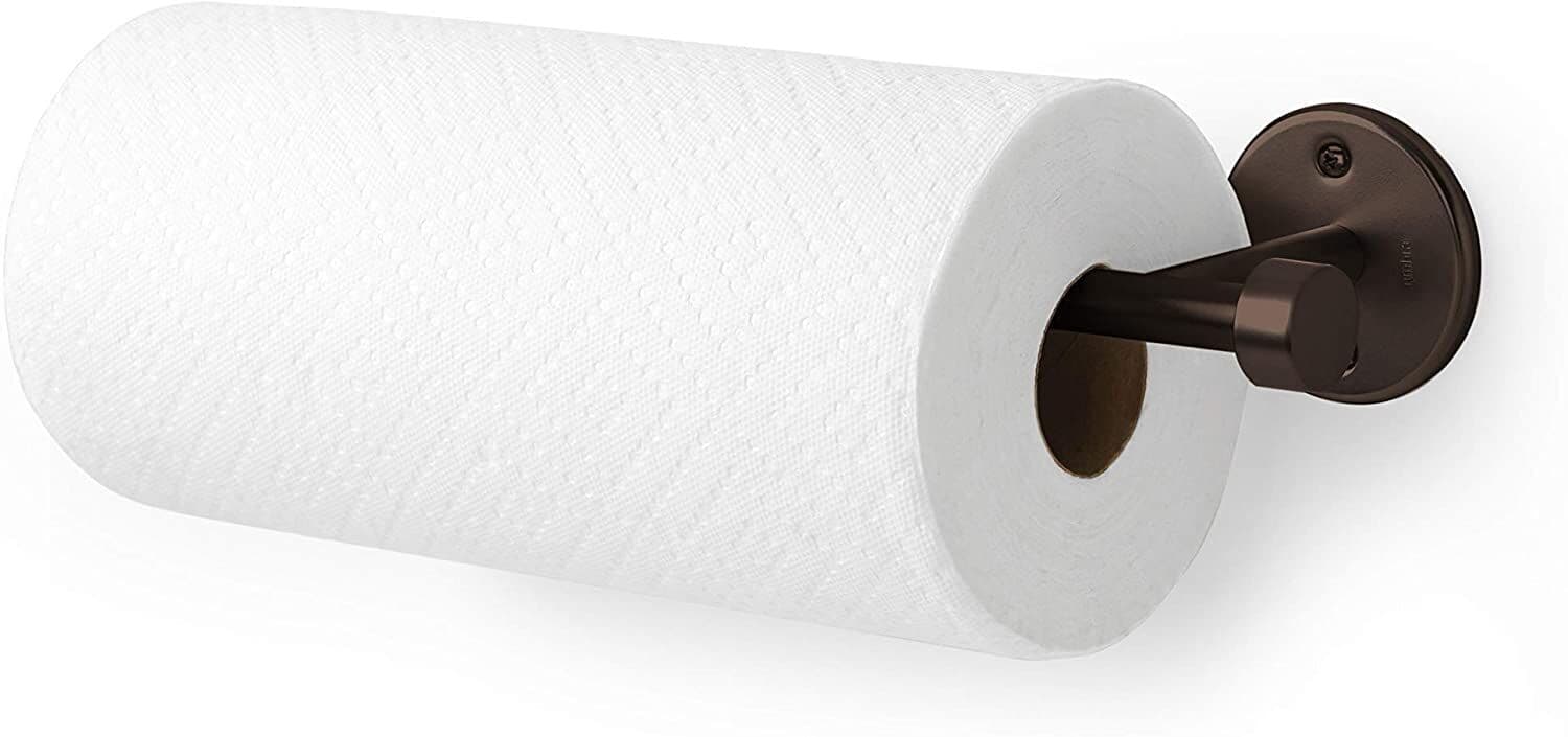 UMBRA Стойка за кухненска хартия “CAPPA“ – за стена – цвят бронз