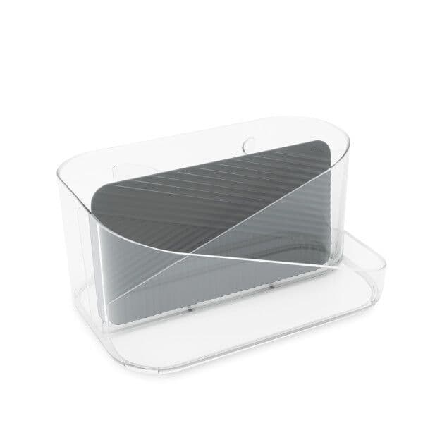 UMBRA Органайзер за аксесоари с топлоустойчива подложка “GLAM“ – цвят прозрачен / графит