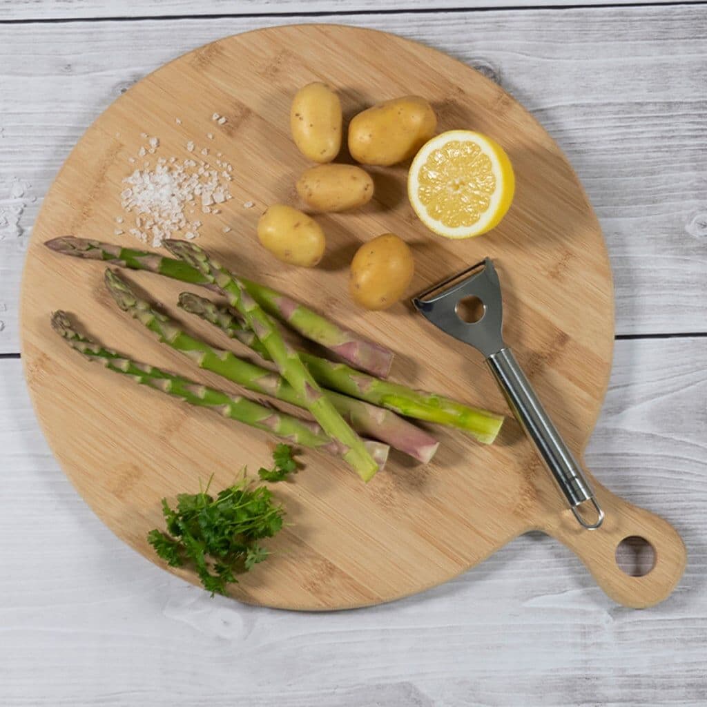 KELA Бамбукова дъска за сервиране “Nino“ – Ø 36см