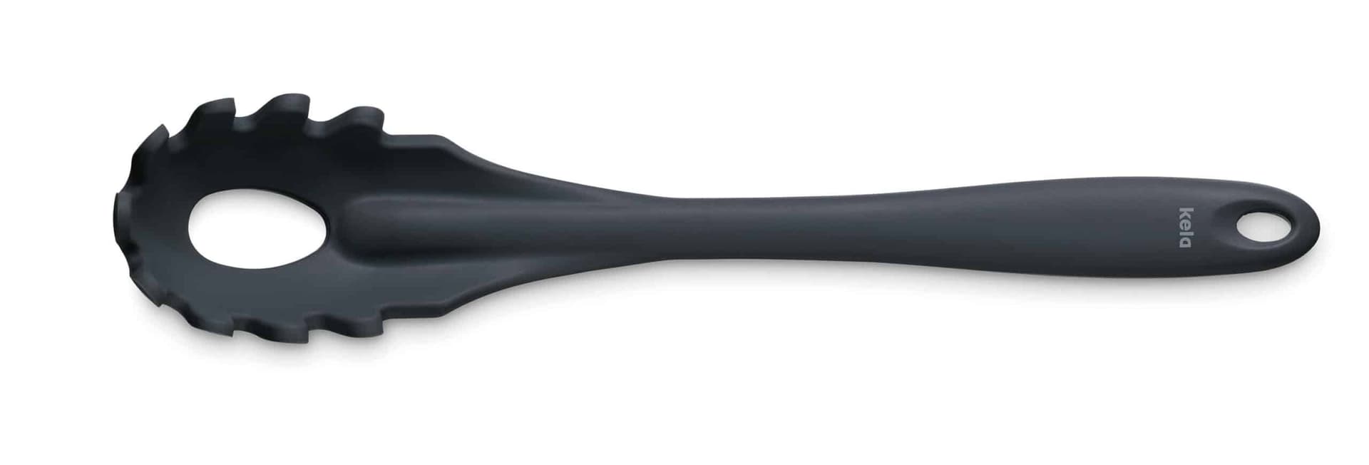 KELA Силиконова лъжица за спагети “Tom“ – черна