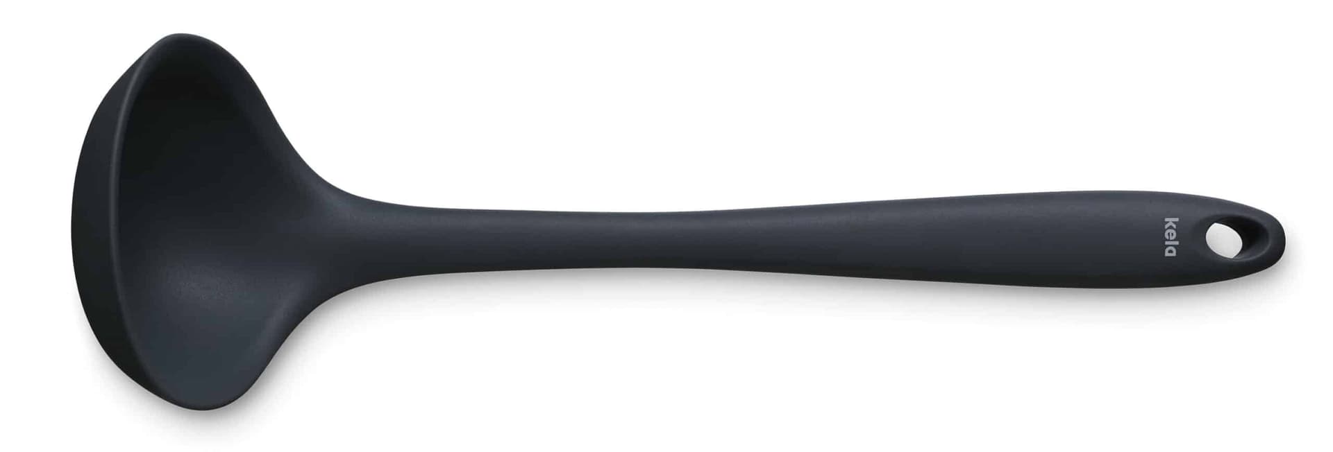 KELA Силиконов черпак “Tom“ – черен