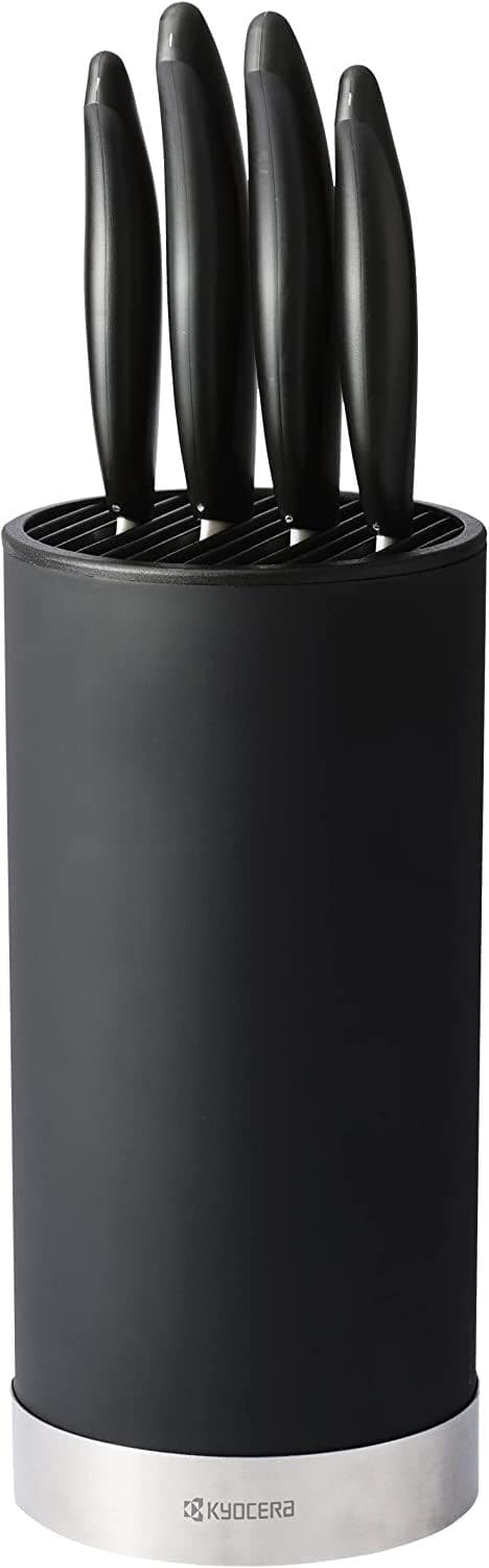 KYOCERA Комплект 4бр керамични ножове серия „GEN“ + блок за ножове