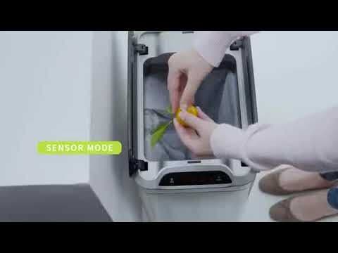 EKO Сензорен кош за отпадъци “PHANTOM“ –  30 литра – мат