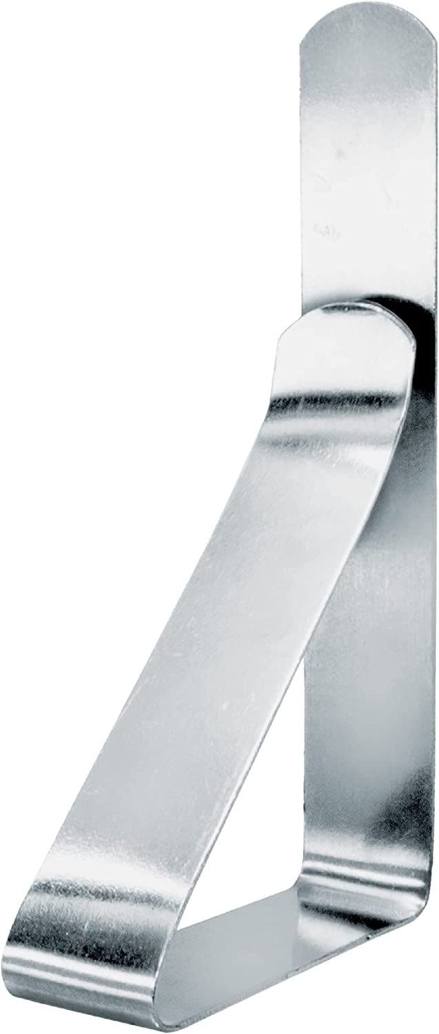 Nerthus Стоманена щипка за покривка - 4 бр.