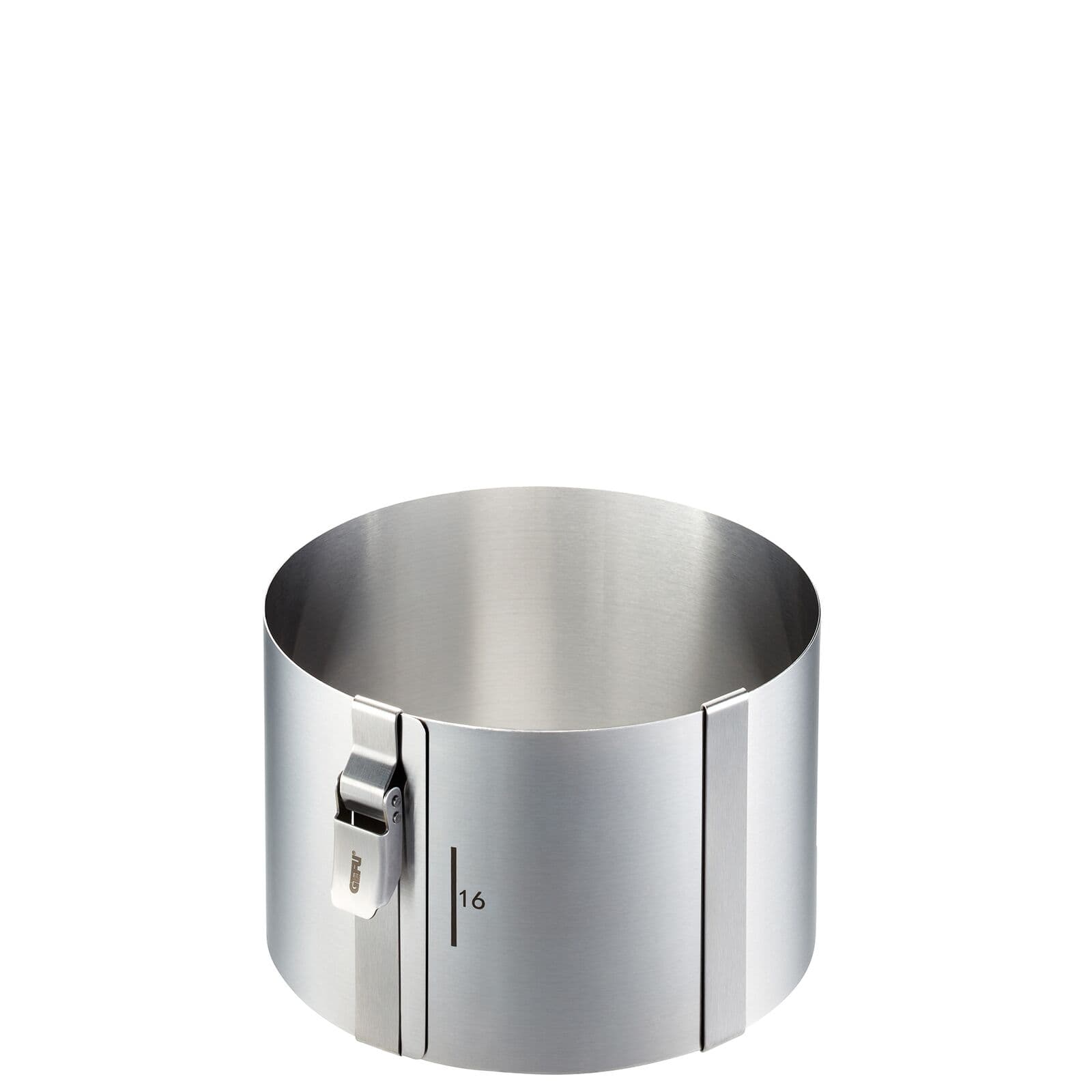 GEFU Кръгъл ринг за торта с регулиране TONDO CLIP – Ø16 – Ø30см, h 10см.