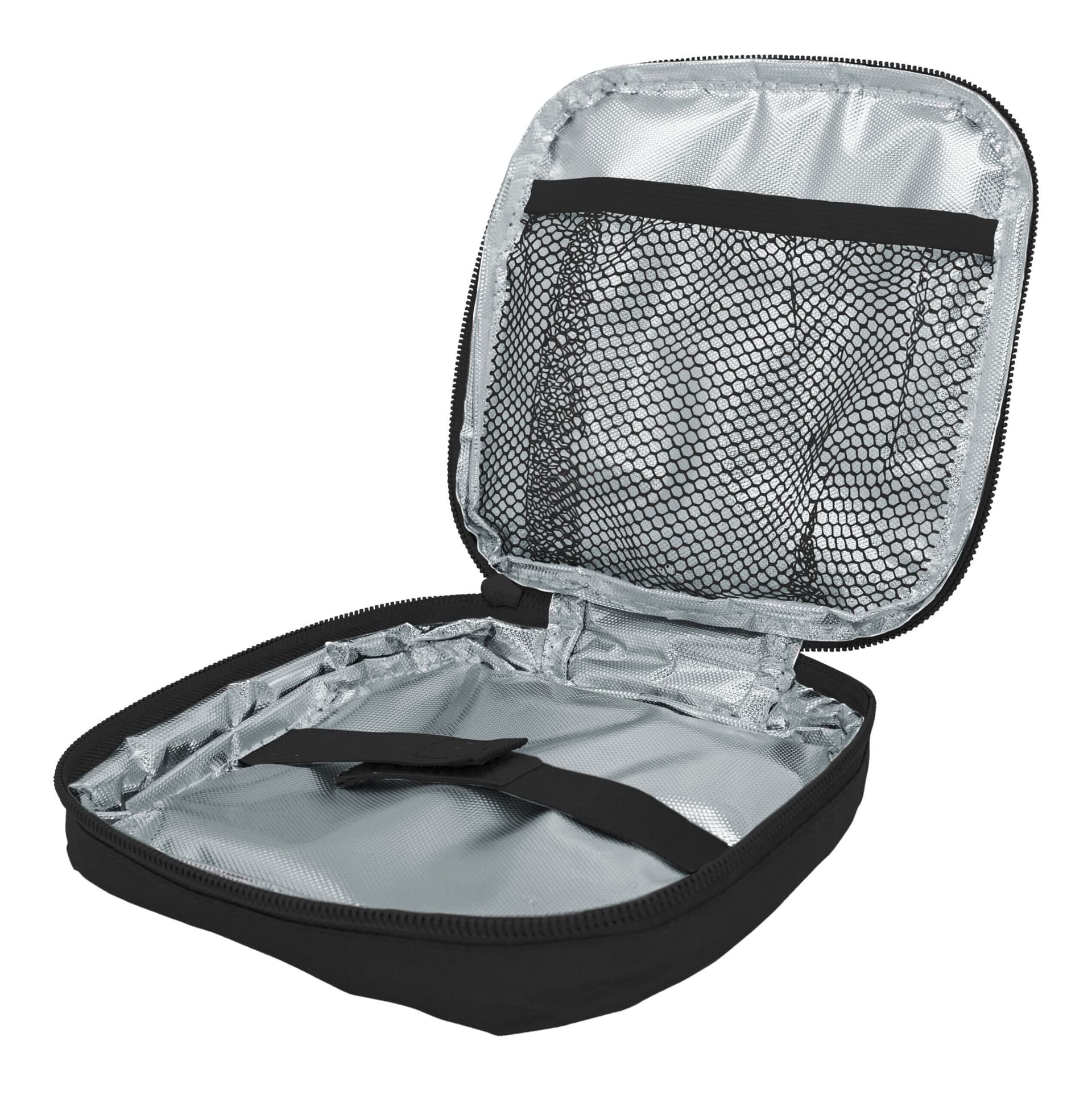 Nerthus Термоизолираща чанта за храна – черен цвят