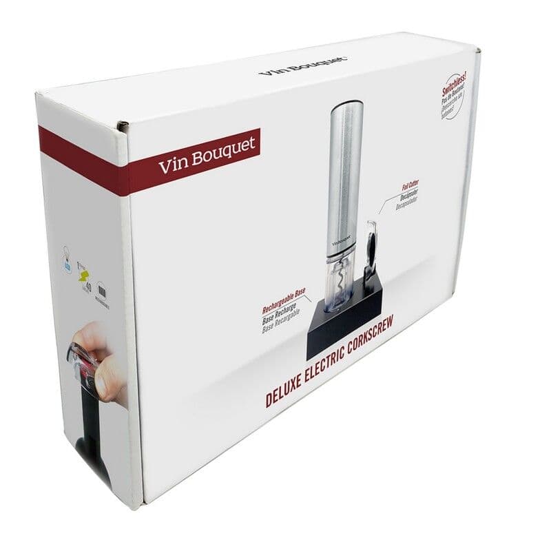 Vin Bouquet Сет електрически тирбушон „DELUXE“ – 3 – части