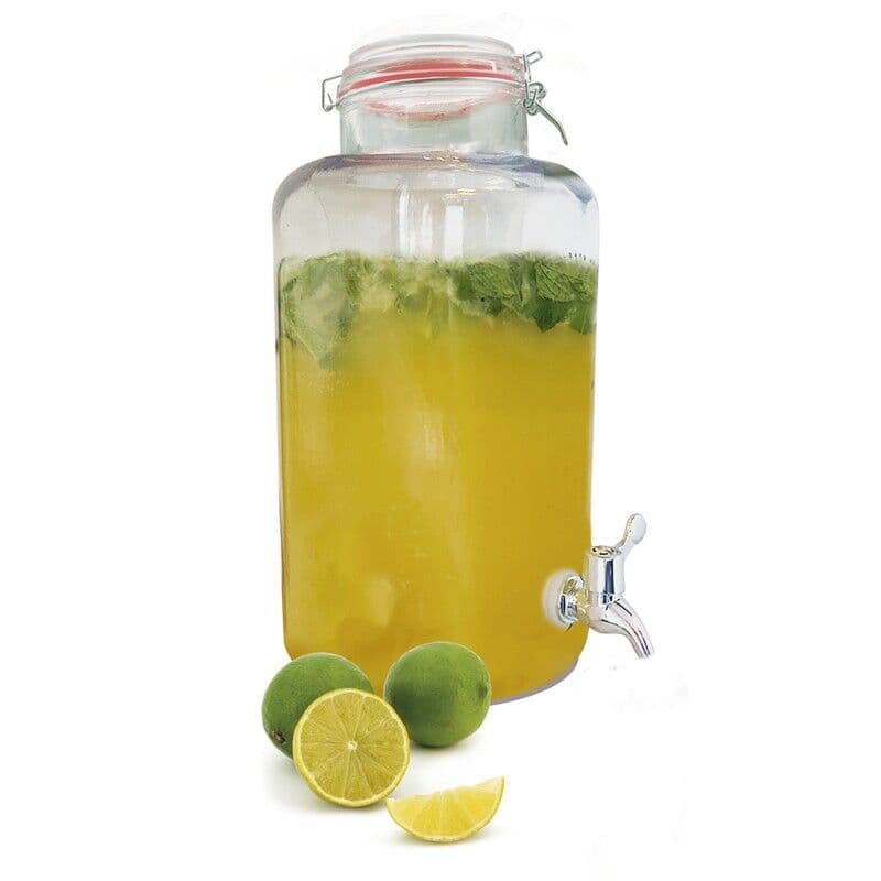 Vin Bouquet Стъклен буркан / диспенсър за течности 8л с кранче