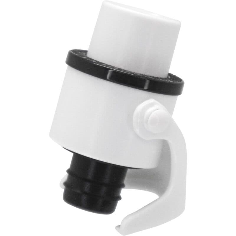 Vin Bouquet Тапа за шампанско с помпа – 2 IN 1 – бяла