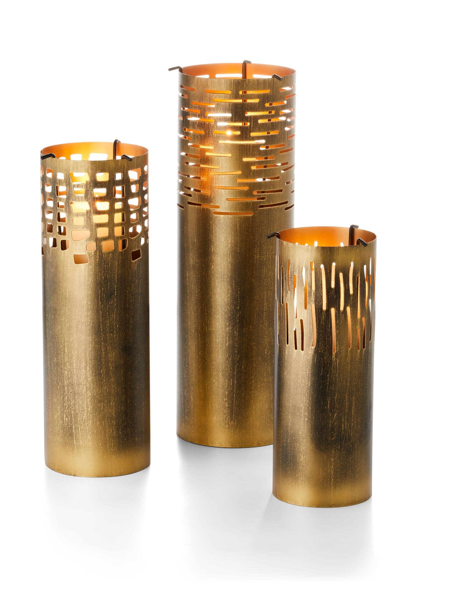 PHILIPPI Комплект от 3бр свещници “SANTIAGO“
