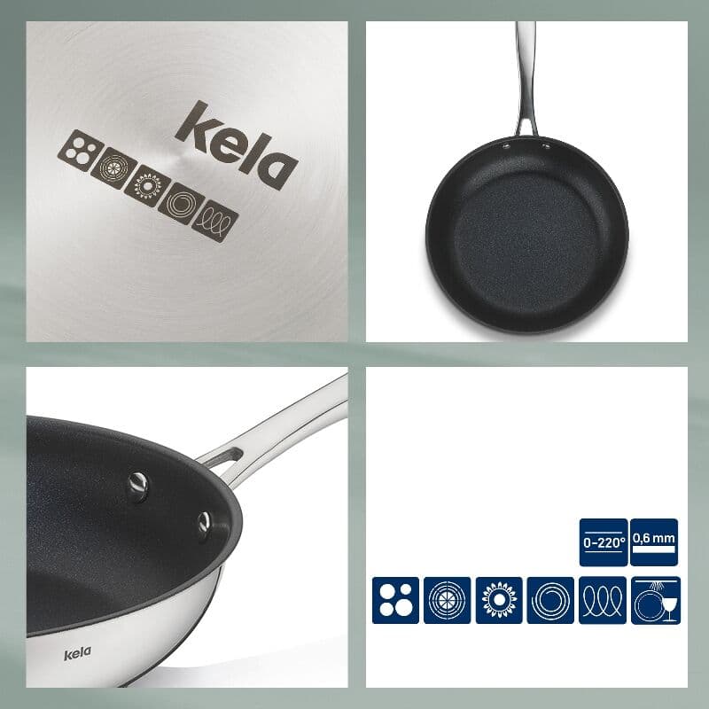 KELA Тиган “Flavoria“ с незалепващо покритие – Ø 24 см.