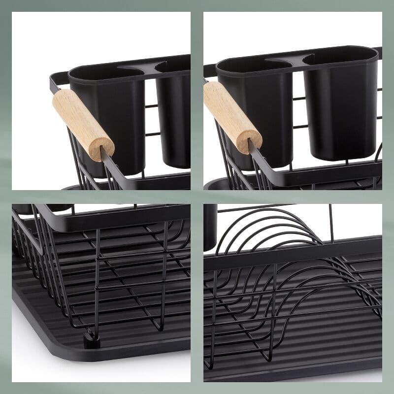 KELA Сушилник “Rica“ – черен – голям