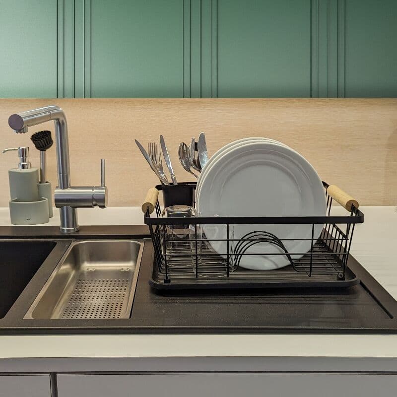 KELA Сушилник “Rica“ – черен – голям