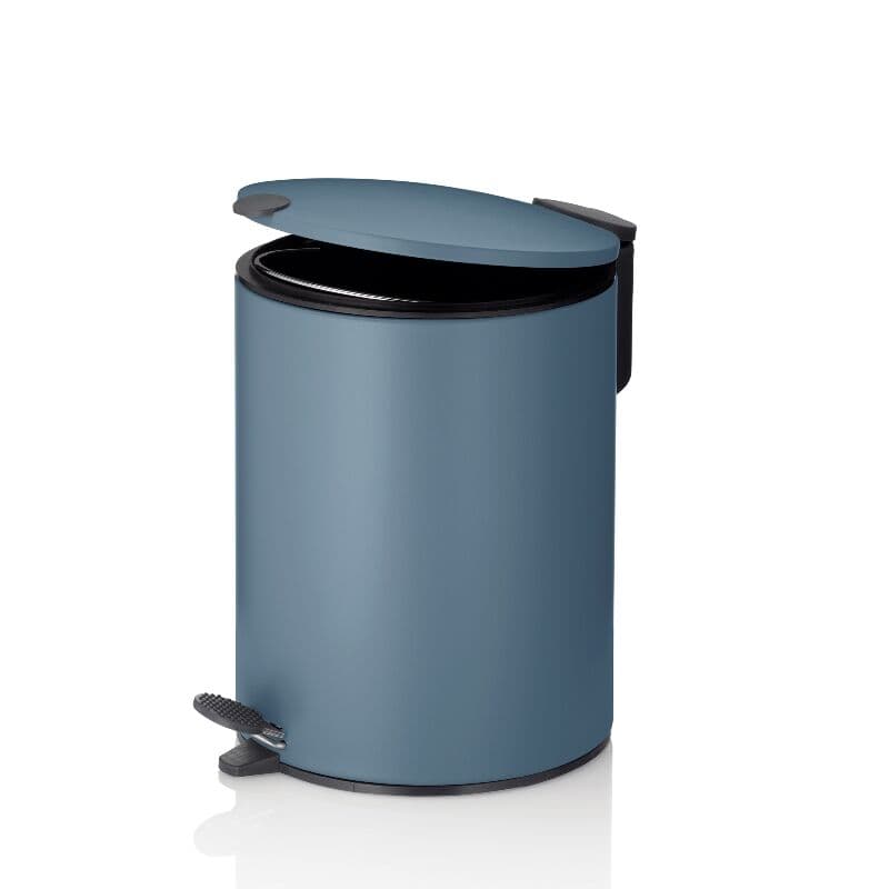 KELA Кош за отпадъци с педал “Mats“ – тъмно син – 3 л.