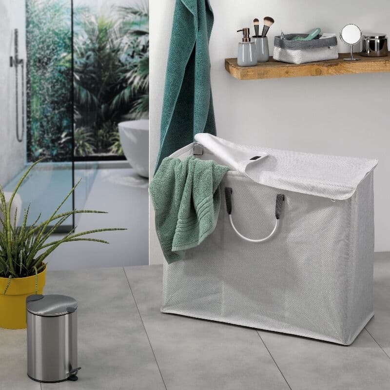 KELA Кош за отпадъци с педал “Mats“ – сребрист мат – 3 л.