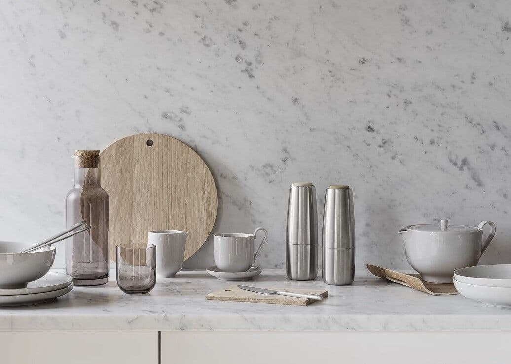 BLOMUS Комплект от 2 бр.чаши за чай – RO – цвят светло сив (NimbusCloud)