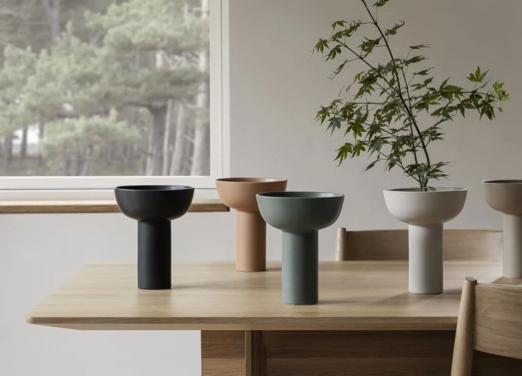 BLOMUS Ваза икебана MIYABI – цвят черен