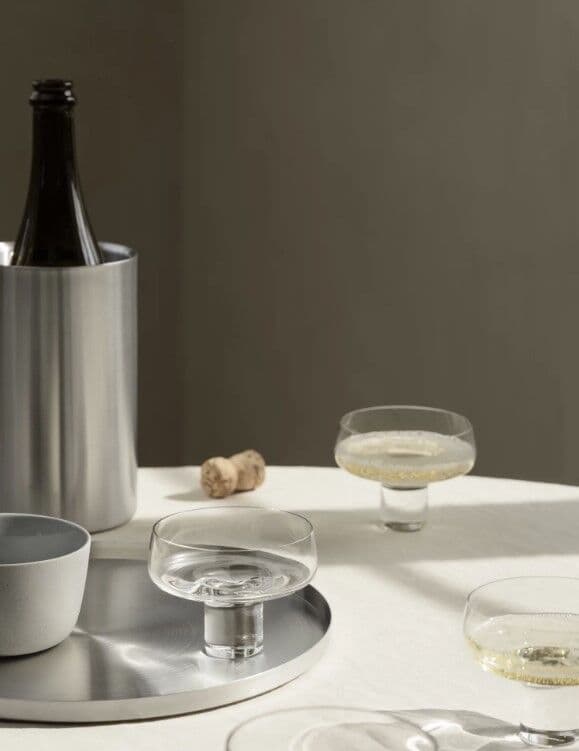 BLOMUS Табла/поднос PEASY, размер L – цвят инокс