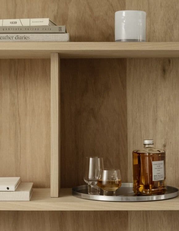 BLOMUS Табла/поднос PEASY, размер L – цвят инокс