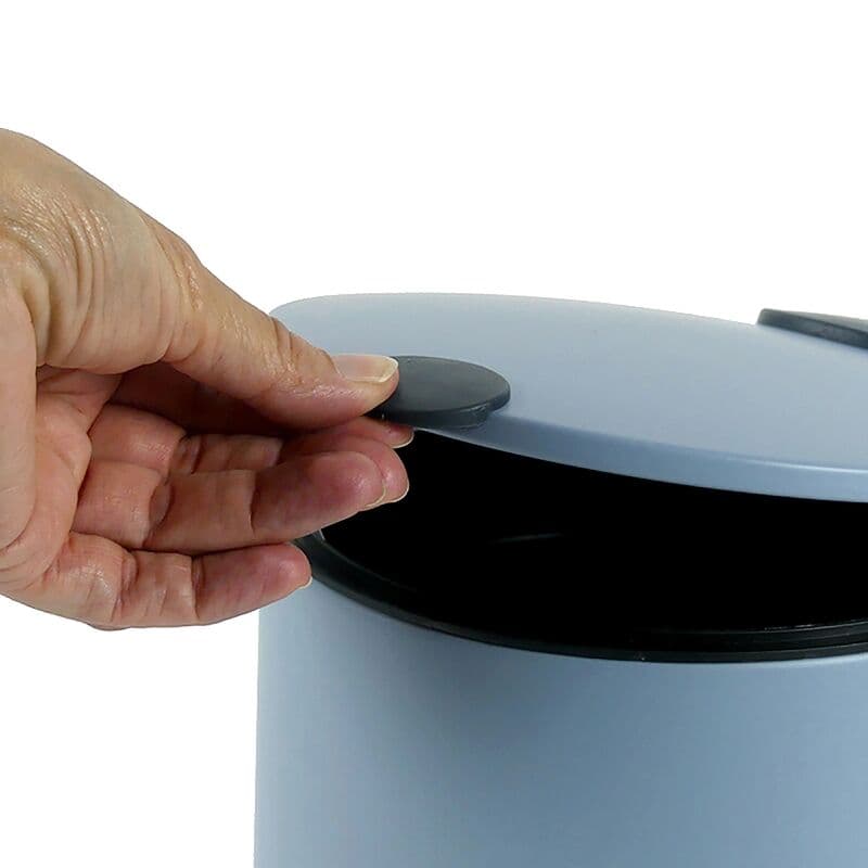 KELA Кош за отпадъци с педал “Mats“ – светло син – 3 л.