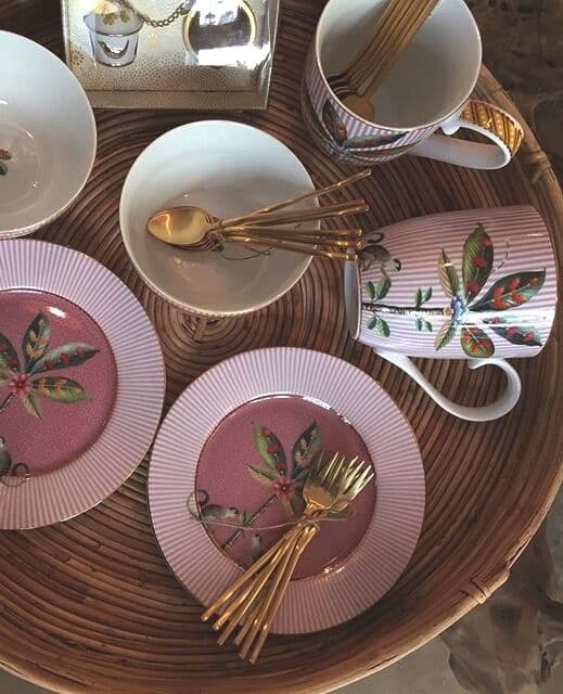 HERDMAR Прибори за хранене “STICK“- 24 части – позлатени мат