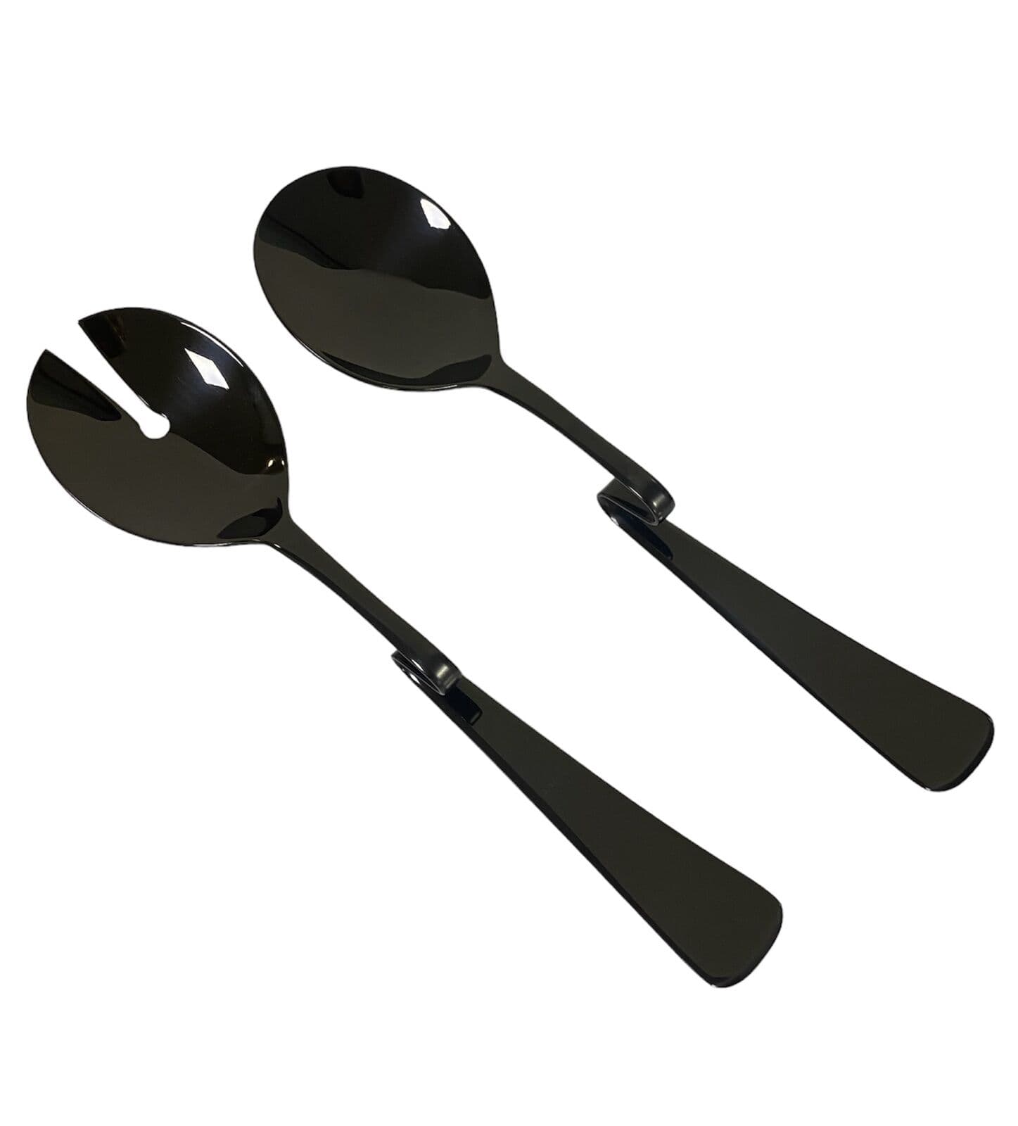 HERDMAR Прибори за салата “CARMIL“ - 2 части - черни
