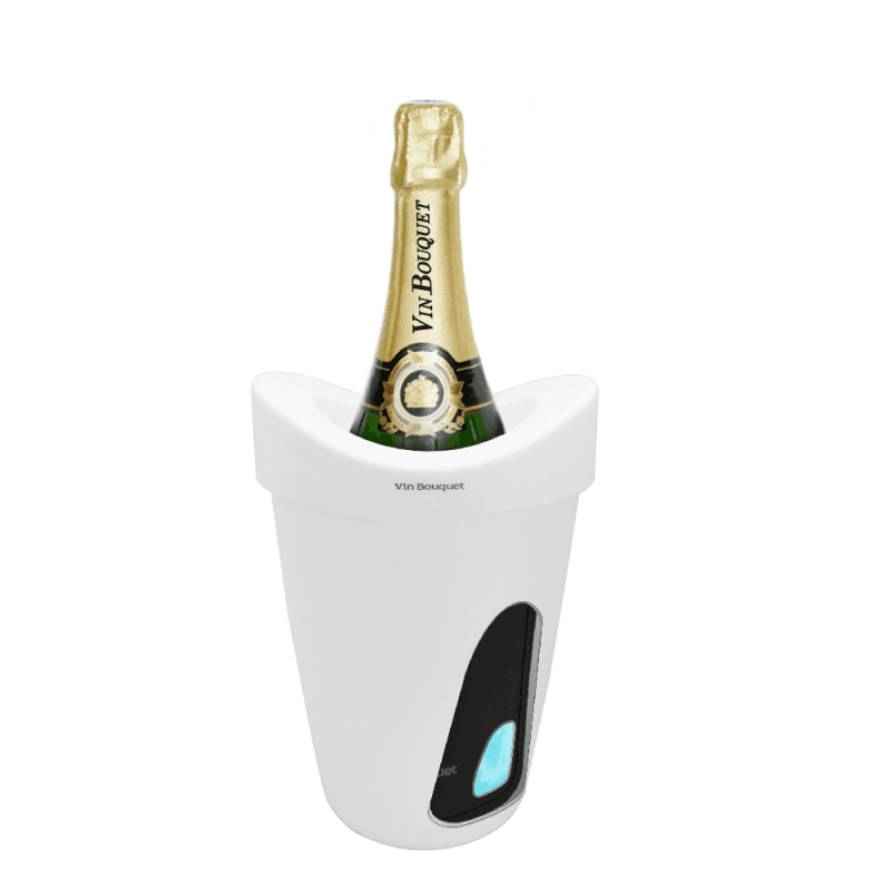 Vin Bouquet Охладител за 1 бутилка с гел – бял