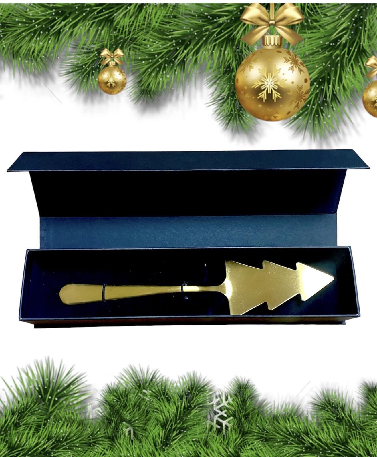 HERDMAR Коледна лопатка за сервиране “LUXOR“ – позлатена