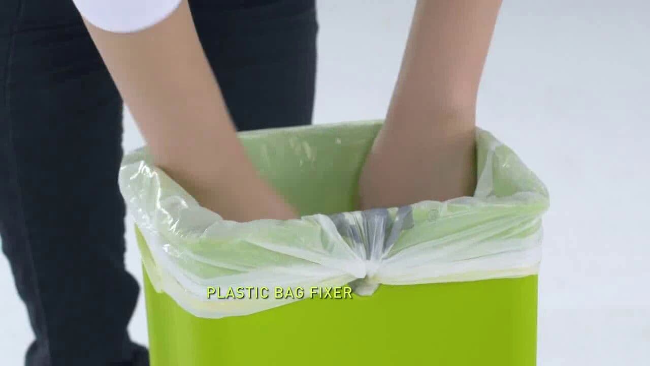 EKO Кош за отпадъци с педал “REGENT“ – 12 литра – мат