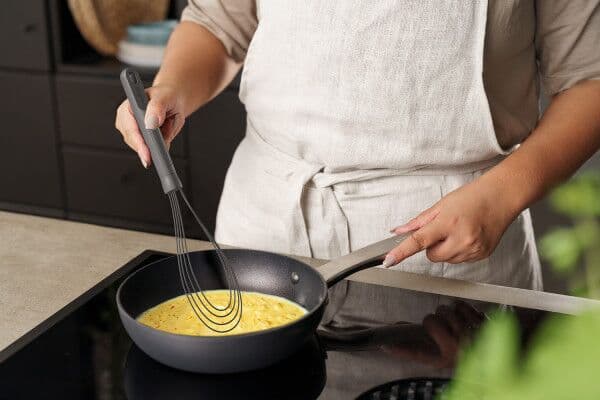 ZYLISS Плосък силиконов тел за разбиване – сив