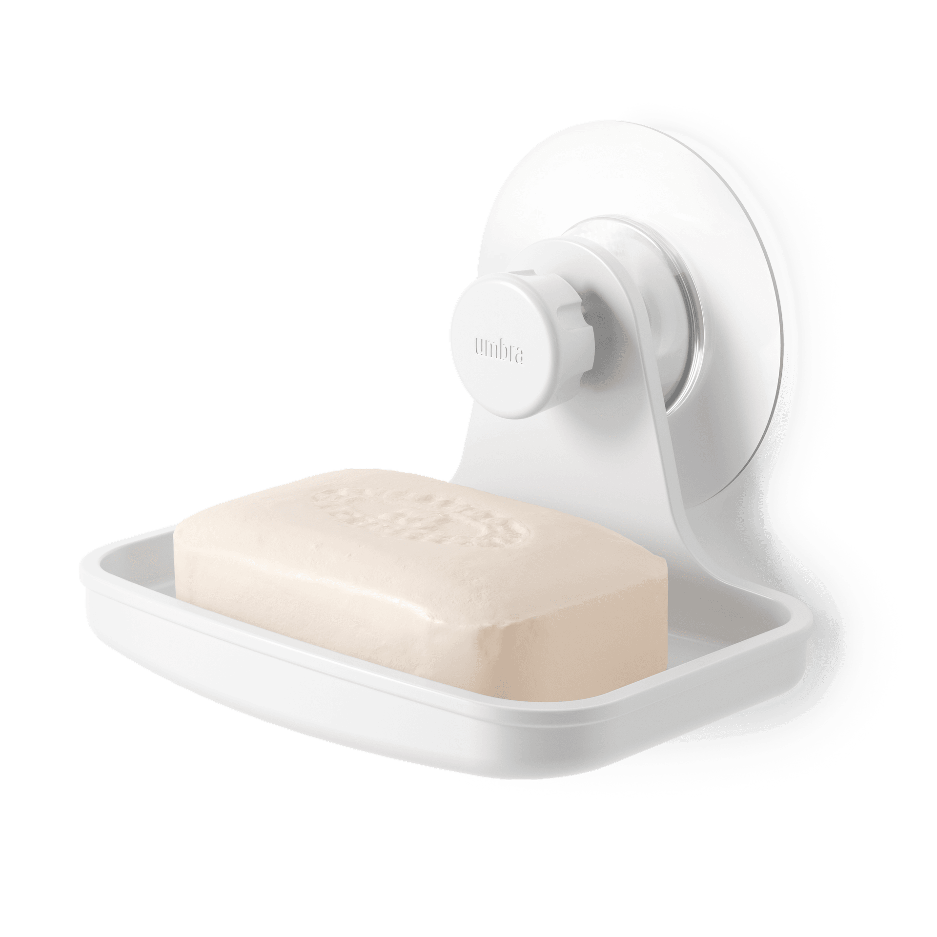 UMBRA Стенна поставка за сапун “FLEX ADHESIVE“ - бяла