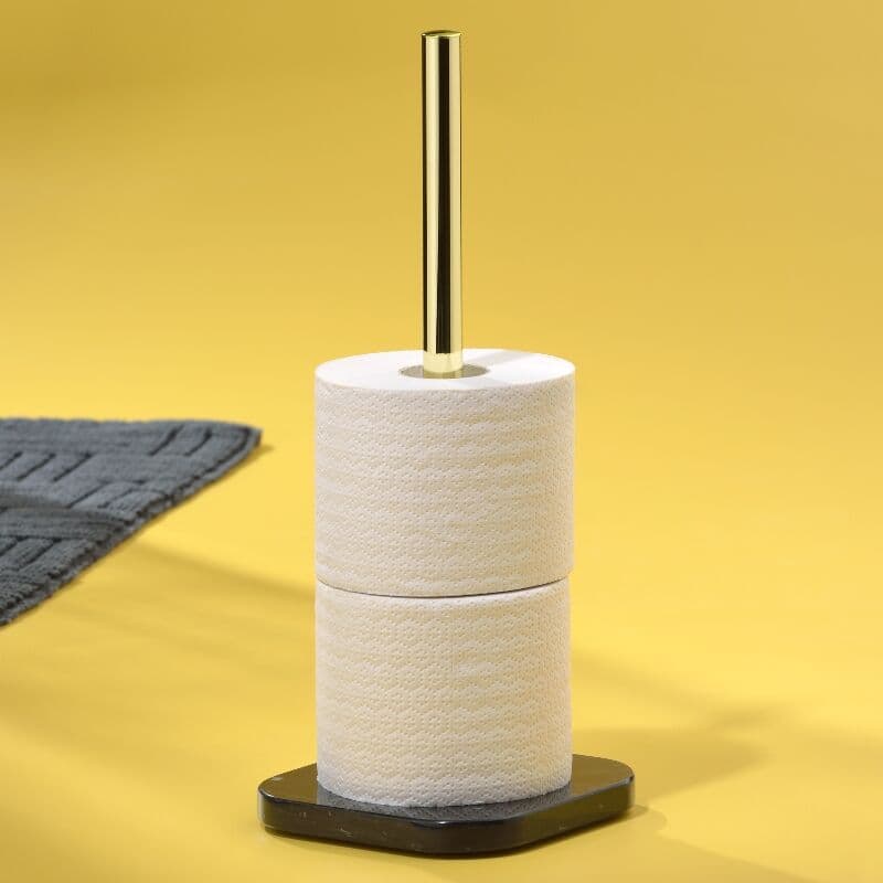 KELA Стойка за тоалетна хартия  “Liron“ – черен мрамор