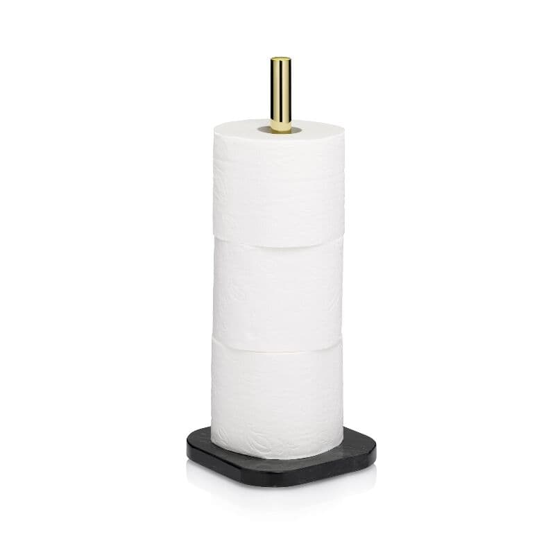KELA Стойка за тоалетна хартия  “Liron“ – черен мрамор