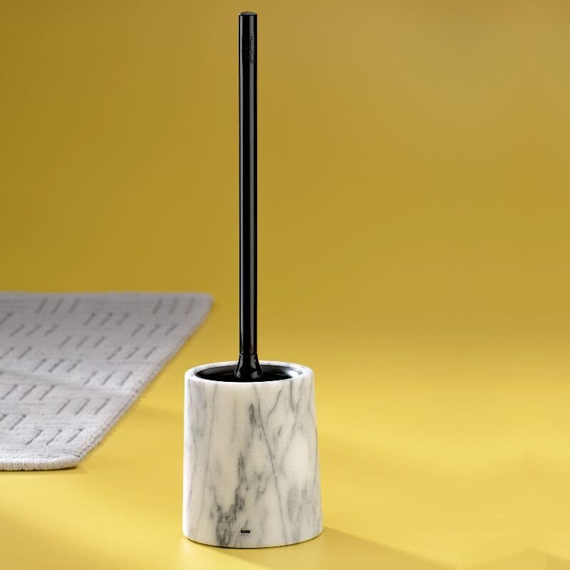 KELA Четка за тоалетна “Varda“ – бял мрамор